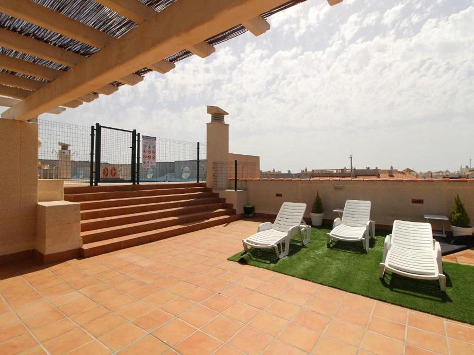 Romantic Apartment In El Ejido With Garden Almeria Exterior photo